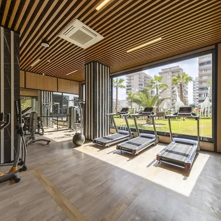 Exceptional Flat With Shared Pools In Alanya Διαμέρισμα *